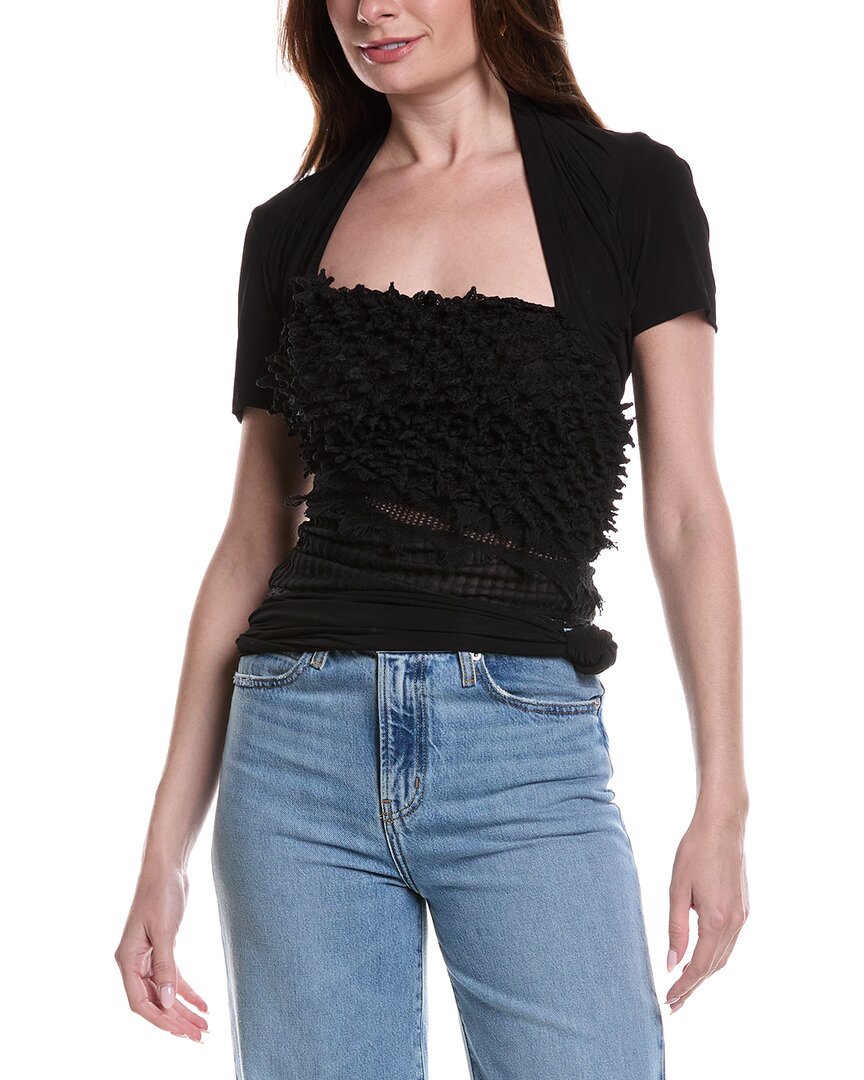 Christopher Esber Contort Shibari Jersey T-Shirt Dress