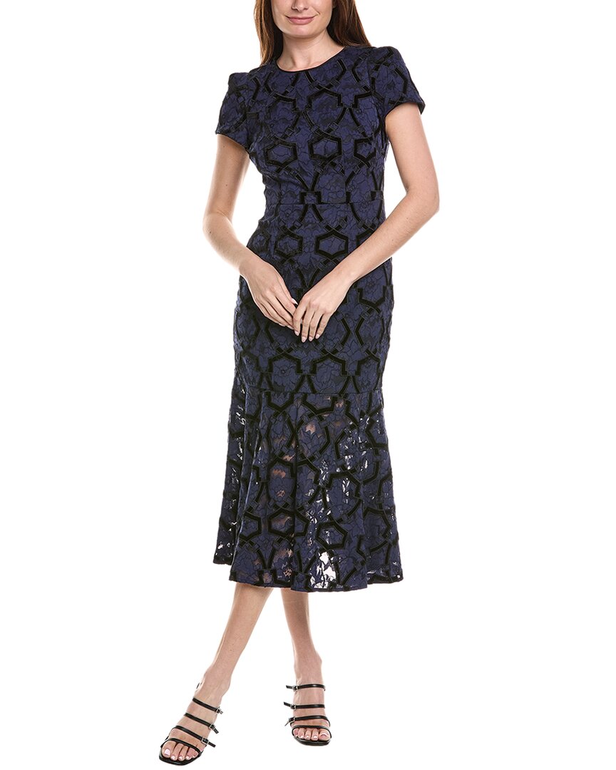 tahlia maxi dress Milly Velvet Flock Lace SCH005972_B_L Size:51