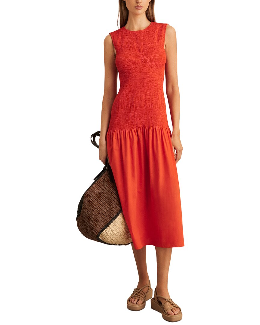 Reiss Annabel Shirred Detail Dress – Bluefly