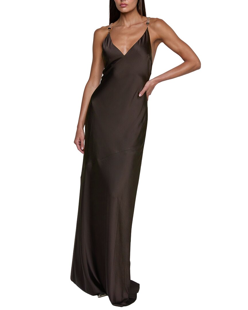 bluefly dresses formal Badgley Mischka Pleated Waist Gown