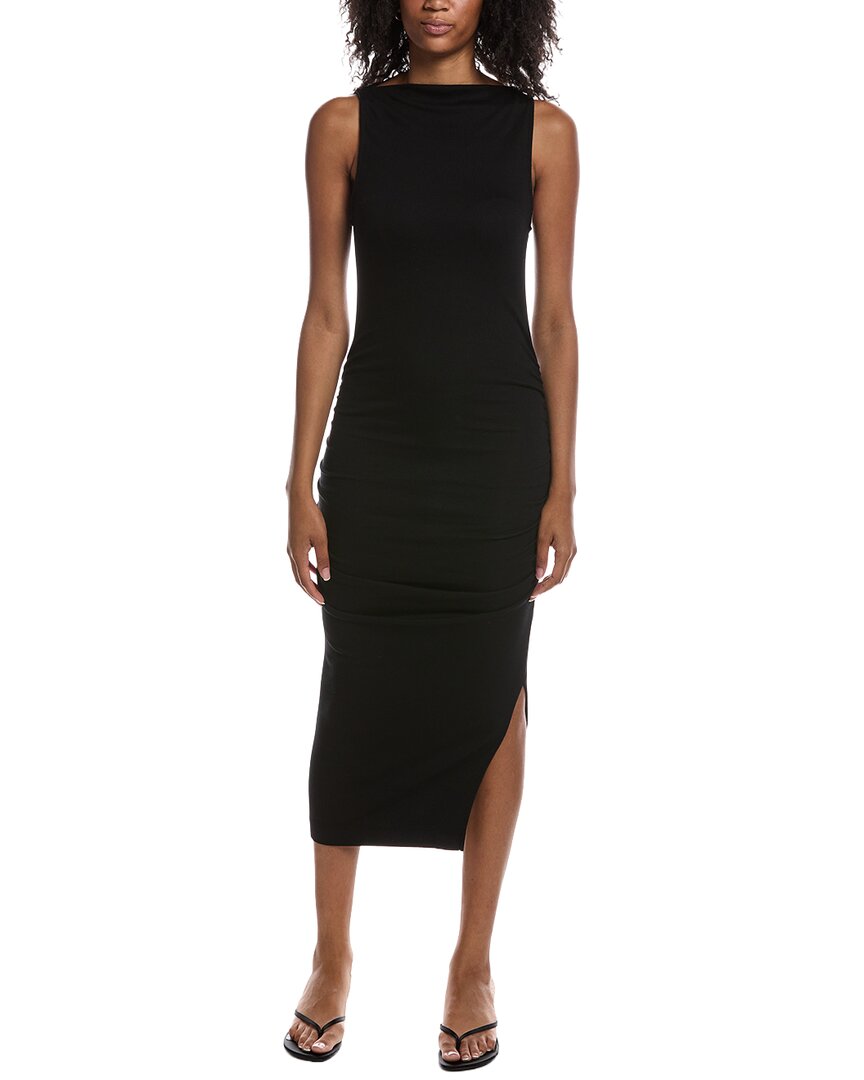 Women's Charlotte Midi Dress - Black - Size L