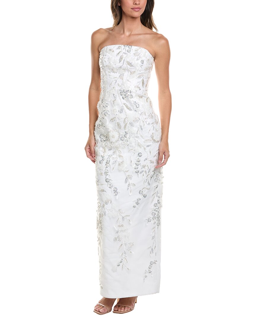 Milly Magnolia Beaded Dream Sequin Maxi Dress 2