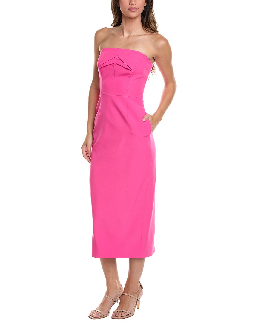 Milly Taylor Triangle Pleat Cady Dress – Bluefly