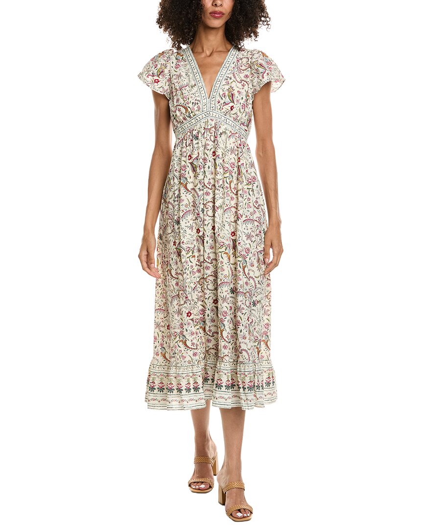 max studio empire waist dress Flutter Sleeve V-Neck Midi – Bluefly Size:T8 Gingerbread Katy Perry Dares To Imported 96% polyester