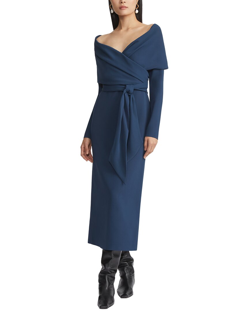 Lafayette 148 New York Portrait Wrap Dress