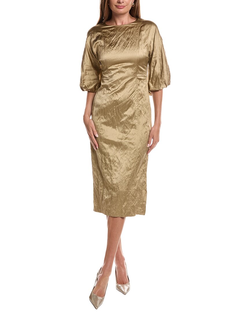 Lafayette 148 New York Dolman Dress, Brown / 2