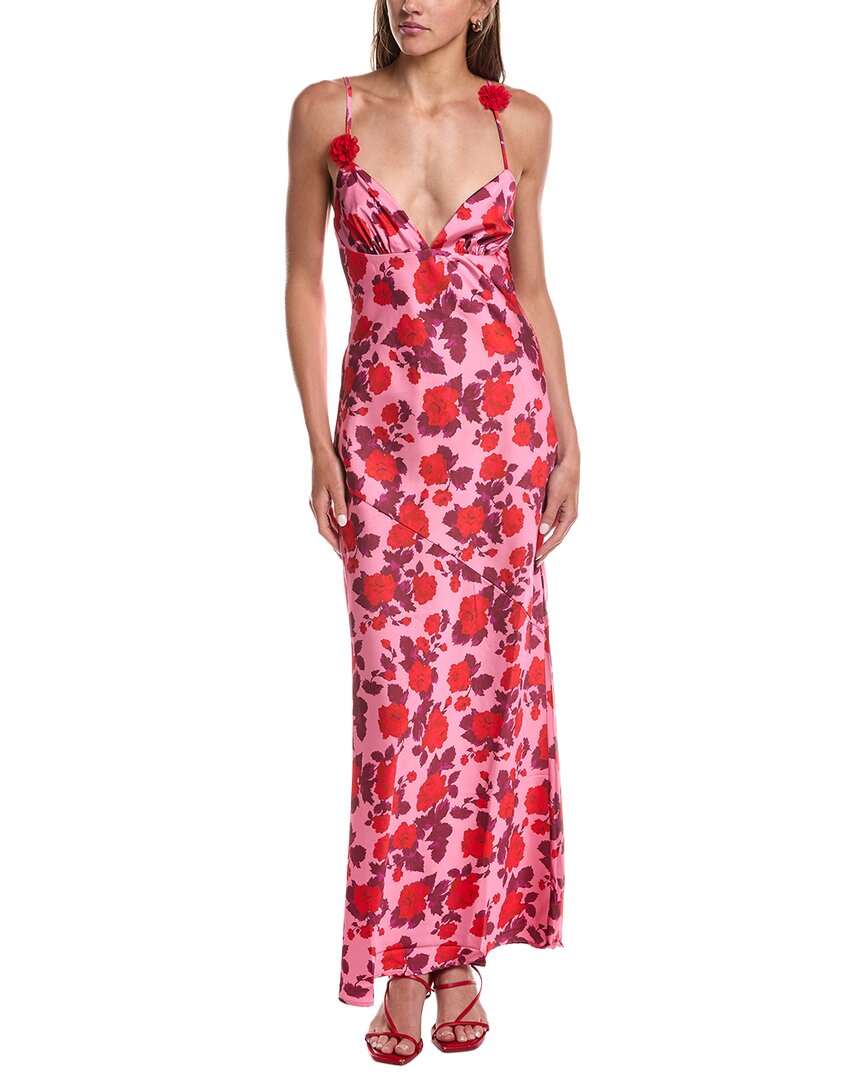 huda maxi dress For Love & Lemons mid skirt this dress is sure Orange Sequin Prom Gown: Size:5XL-52