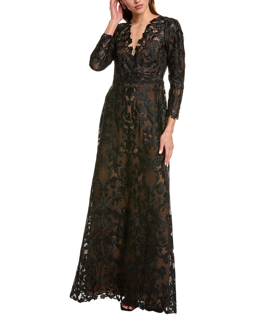 Marchesa Notte Gown, 2 / Black