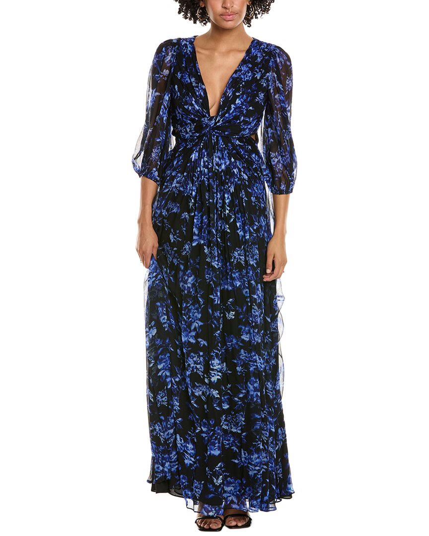 sachin and babi light blue dress ML Monique Lhuillier Marie Lace Dress