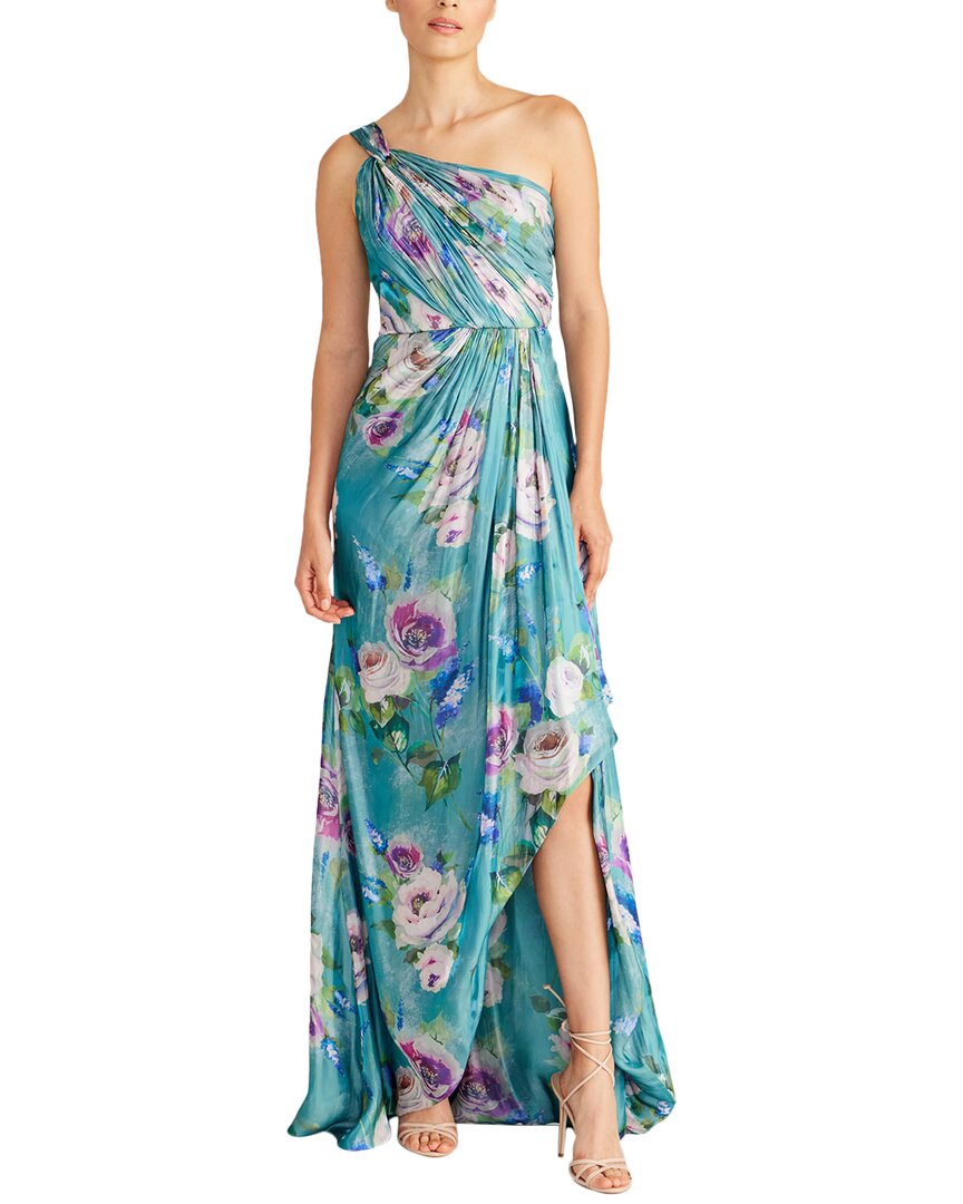 Theia Rhonda One Shoulder Gown, 0 / Pink Theia Rhonda One Shoulder Gown, 0 / Pink