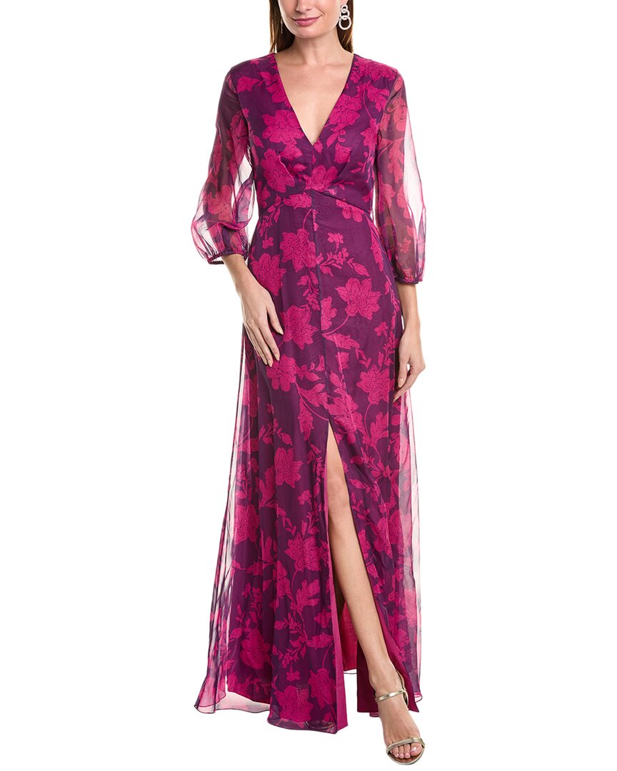 Rene Ruiz Organza Gown, Multi / 0
