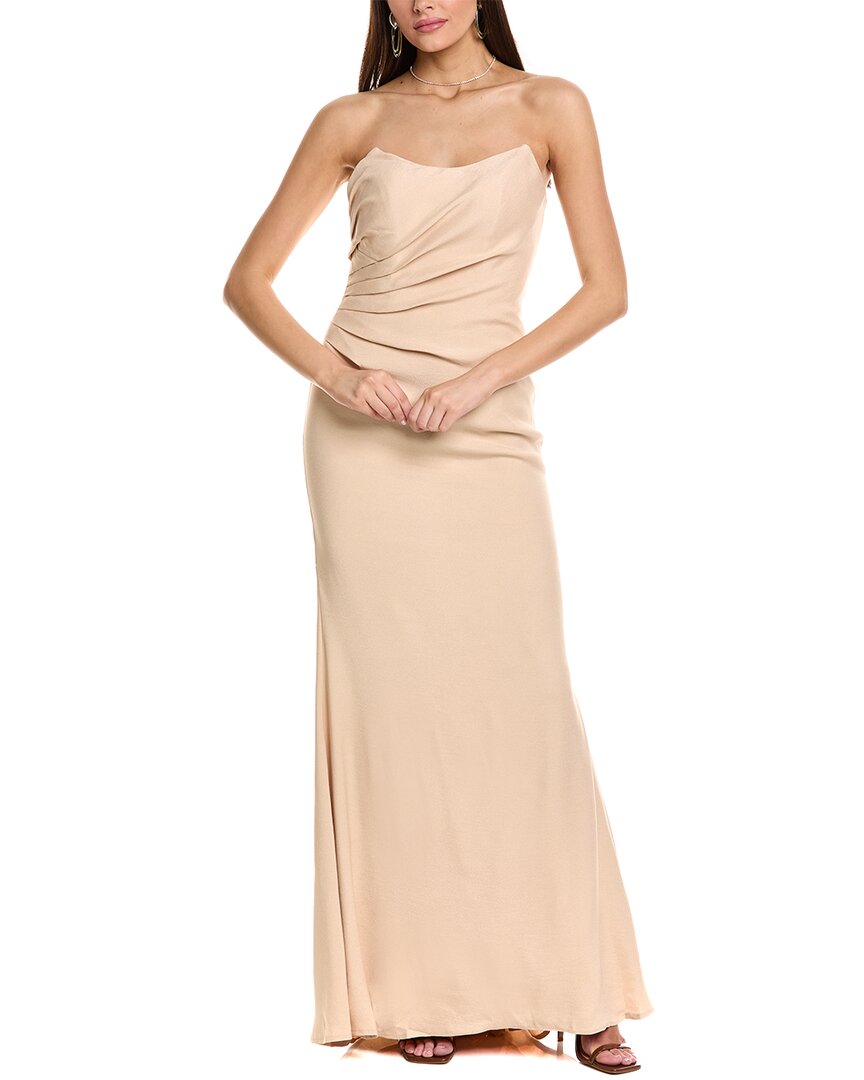 rene ruiz dresses Off-The-Shoulder Satin Gown, Green / 8 Color/Pattern Off The Shoulder Brocade Gown