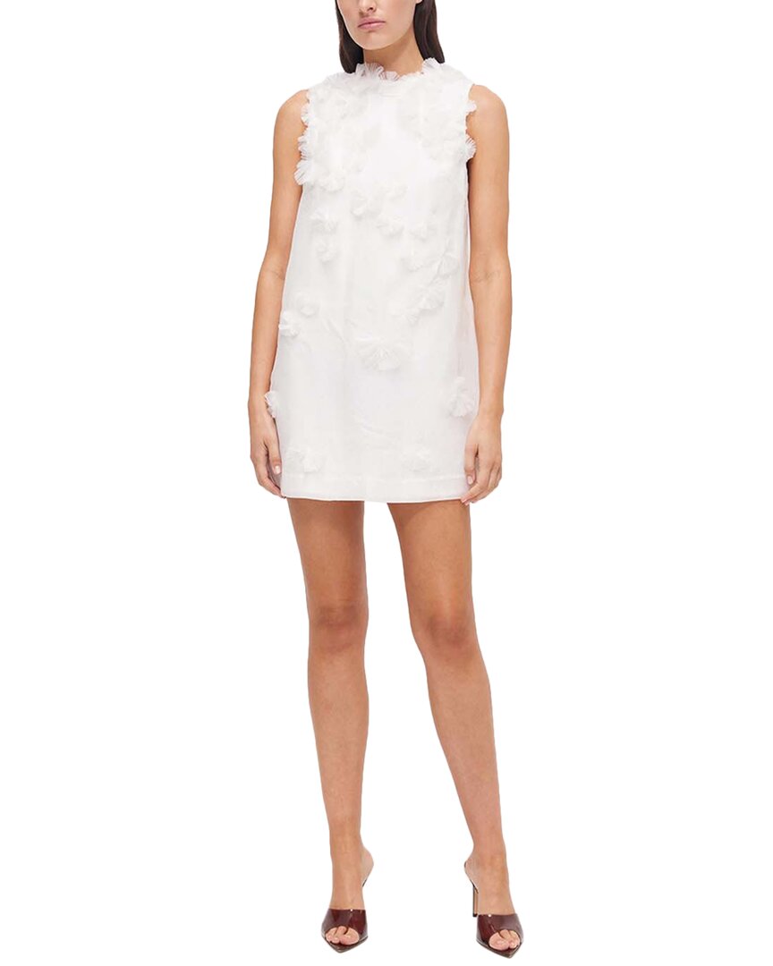 Rachel Gilbert Whitley Silk Mini Dress, White / 2