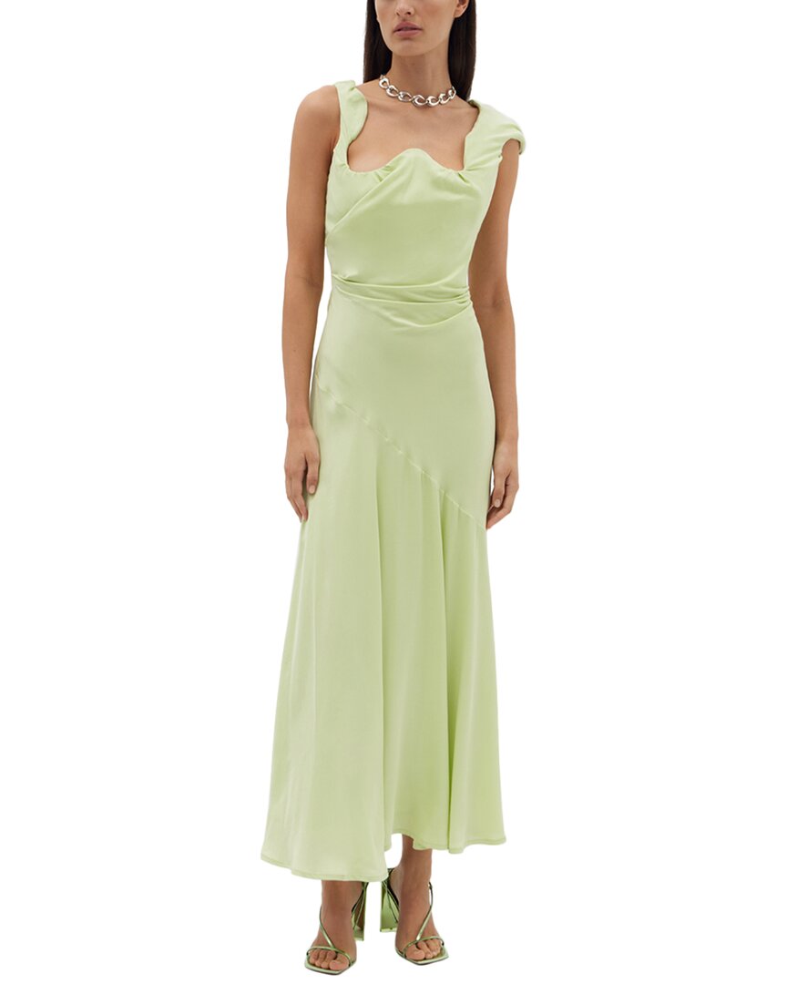 Rachel Gilbert Nash Midi Dress, Green / 8 Rachel Gilbert Nash Midi Dress, Green / 8