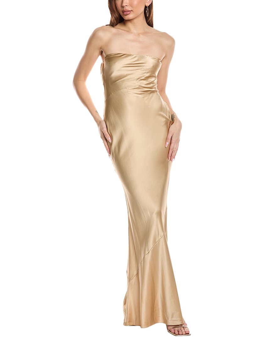 Retrofte Keaton Silk-Blend Maxi Slip Dress Retrofte Keaton Silk-Blend Maxi Slip Dress