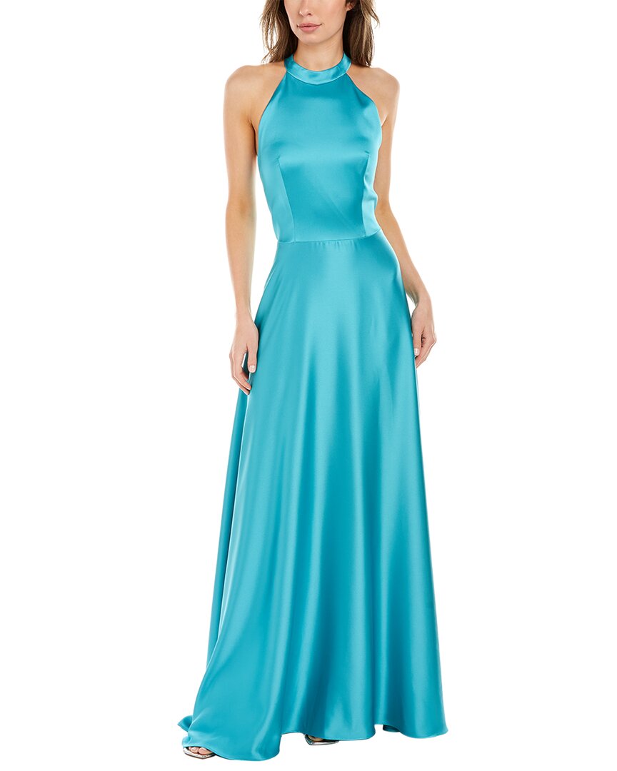 Carla Ruiz Maxi Dress, Blue / 48