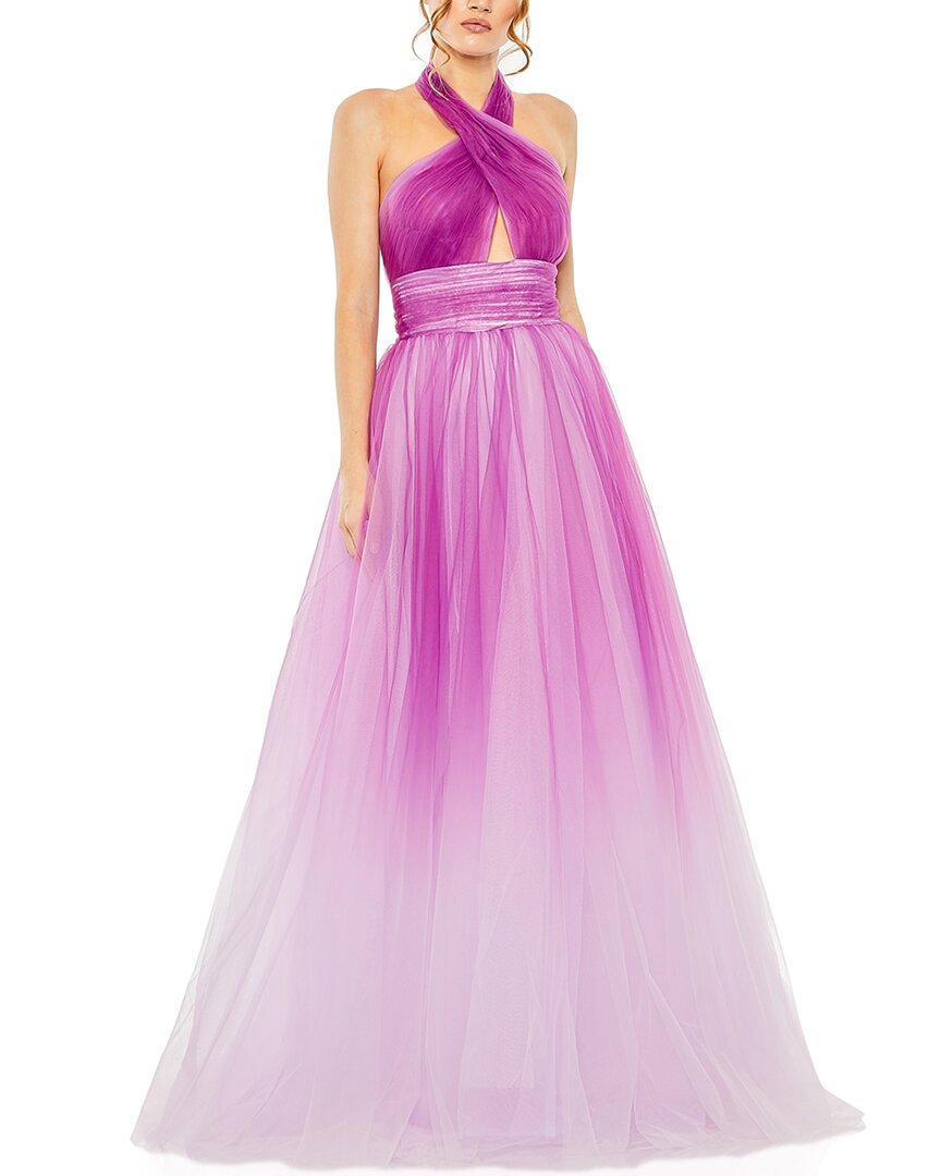 Mac Duggal Halter Neck Ball Gown – Bluefly
