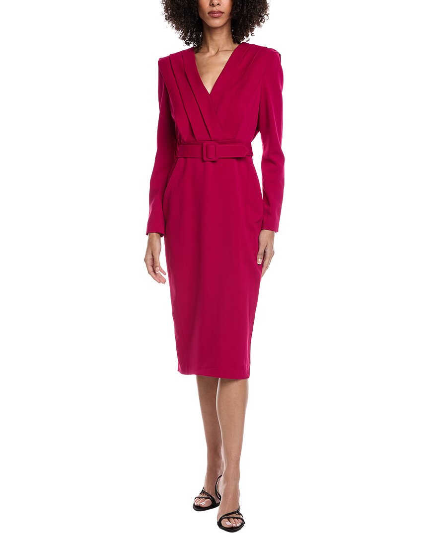 Badgley Mischka Belted Midi Dress – Bluefly