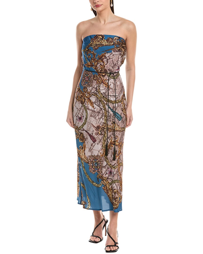 marchesa rosa midi dress MARCHESA ROSA MIDI DRESSES