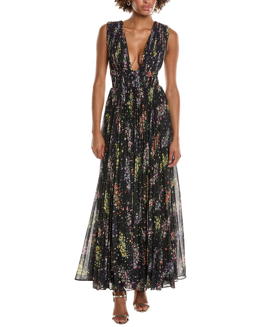 Amur Valentino Deep-V Gown  Bluefly