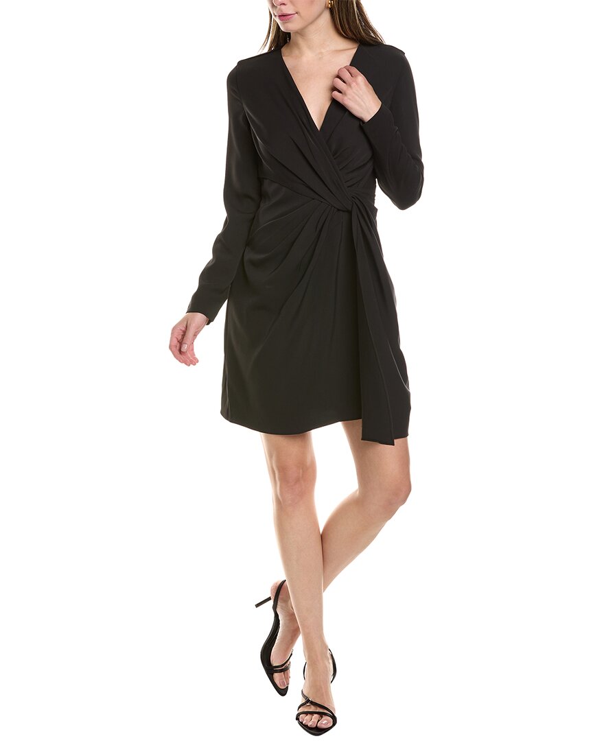 carmina mini dress Halston Carmina Mini Dress, Black / 10