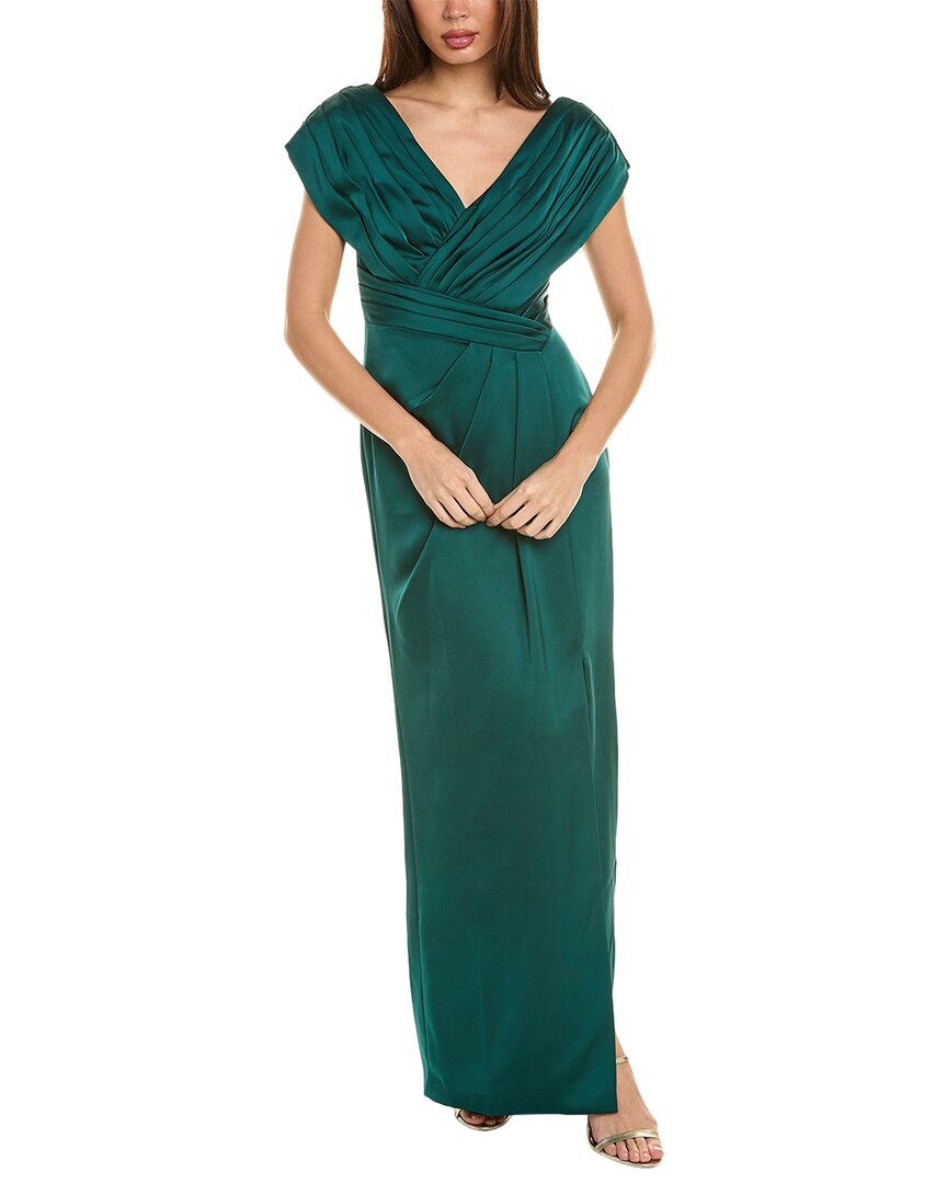 Theia Column Gown, Green / 2