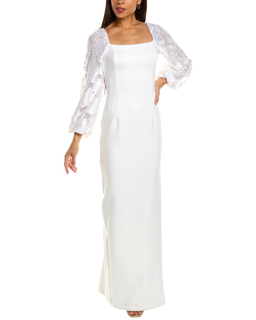 Black Halo Tiana Gown, 0 / White