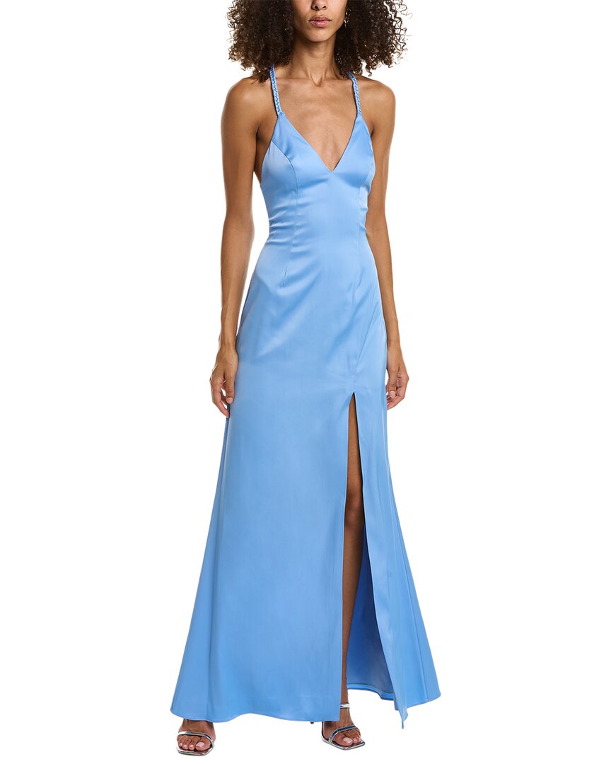 liv foster dresses Liv Foster Satin Mermaid Gown – Bluefly