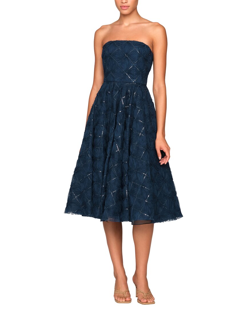 theia cocktail dress Anna Dress, Blue / 6 Mermaid Sparkly Silver Sequin Hoco Dress Inspo Finished with a secure Color:Grey Pink