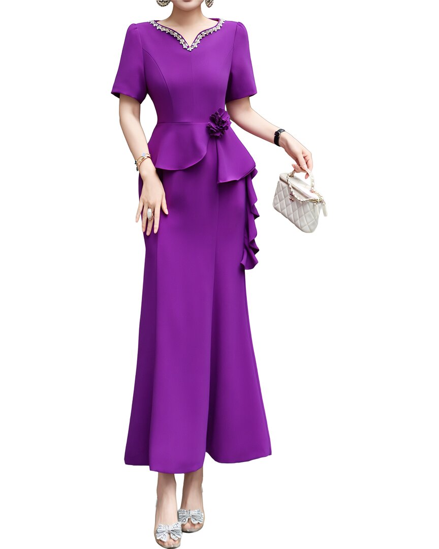burryco a line dress BRC By Short Sleeve Maxi Measurements are taken from