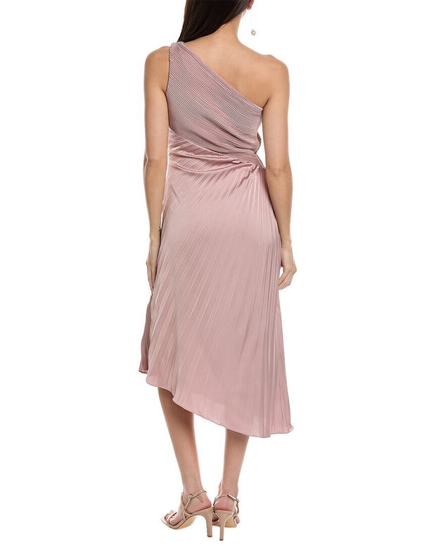 Rene Ruiz One-Shoulder Cocktail Dress