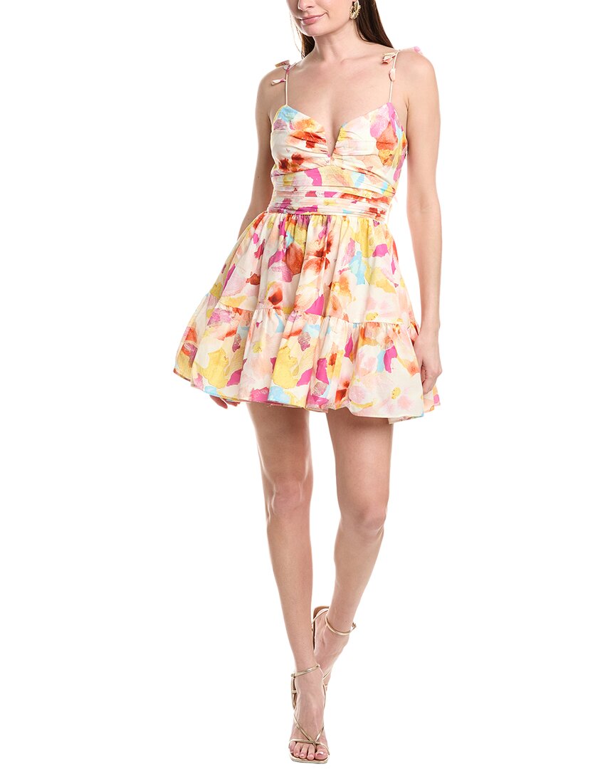 amur mini dress Amur Amelie Silk-Blend Mini Dress – Bluefly
