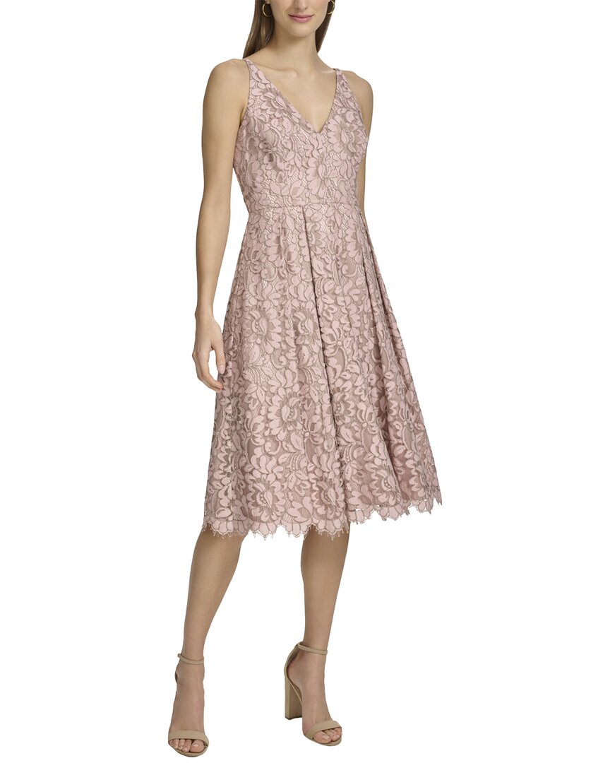 Eliza J Lace Midi Dress, 10 / Pink Eliza J Lace Midi Dress, 10 / Pink