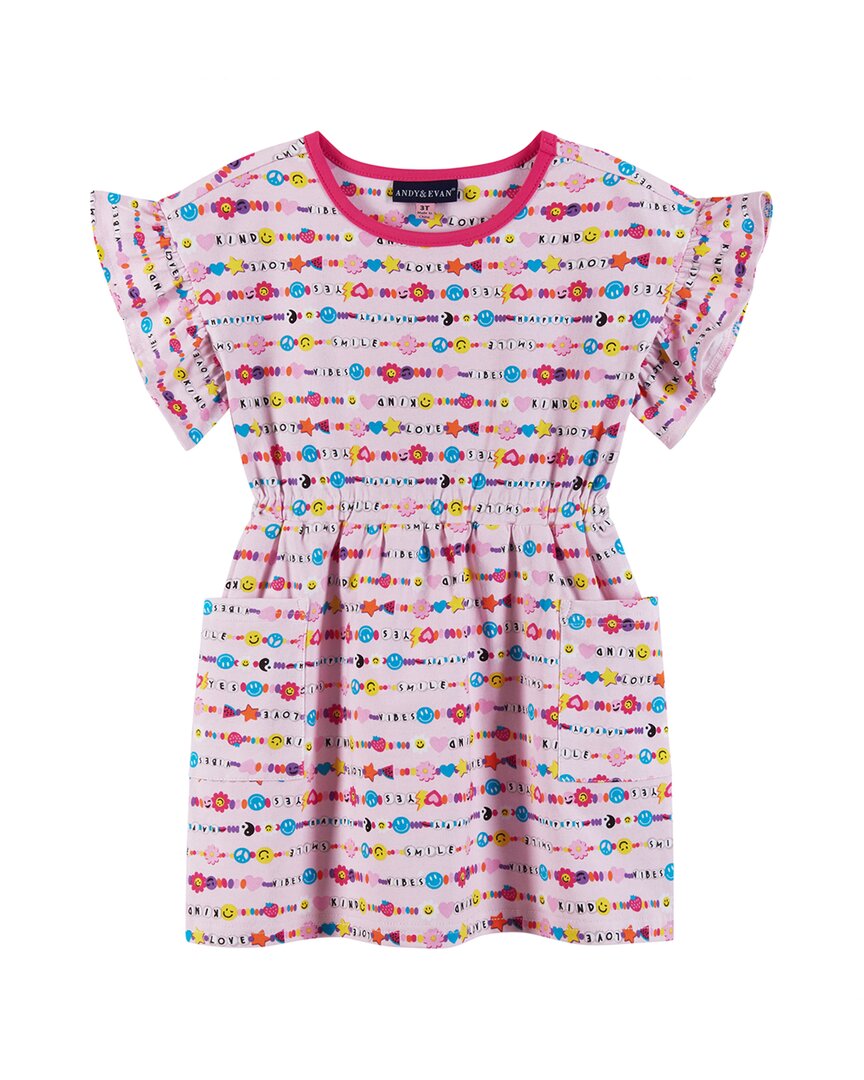Andy & Evan Friendship Bracelet Printed Jersey Dress – Bluefly