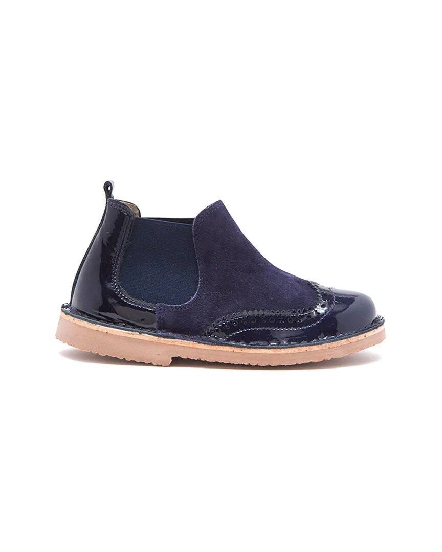 Navy Patent Girls Blue Chelsea Boots Baby Girl Chelsea Boots In