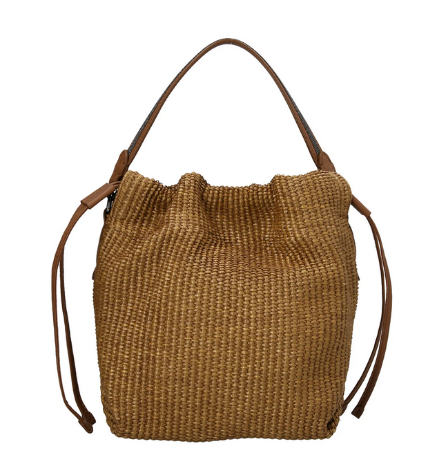 Brunello Cucinelli Women's Drawstring Bucket Bag In Brown