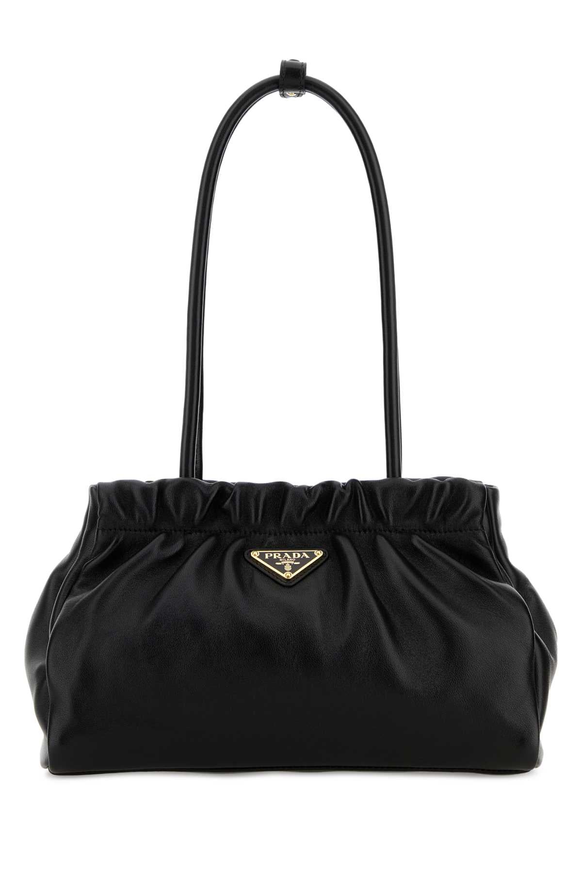 Prada Women Black Nappa Leather Shoulder Bag – Bluefly