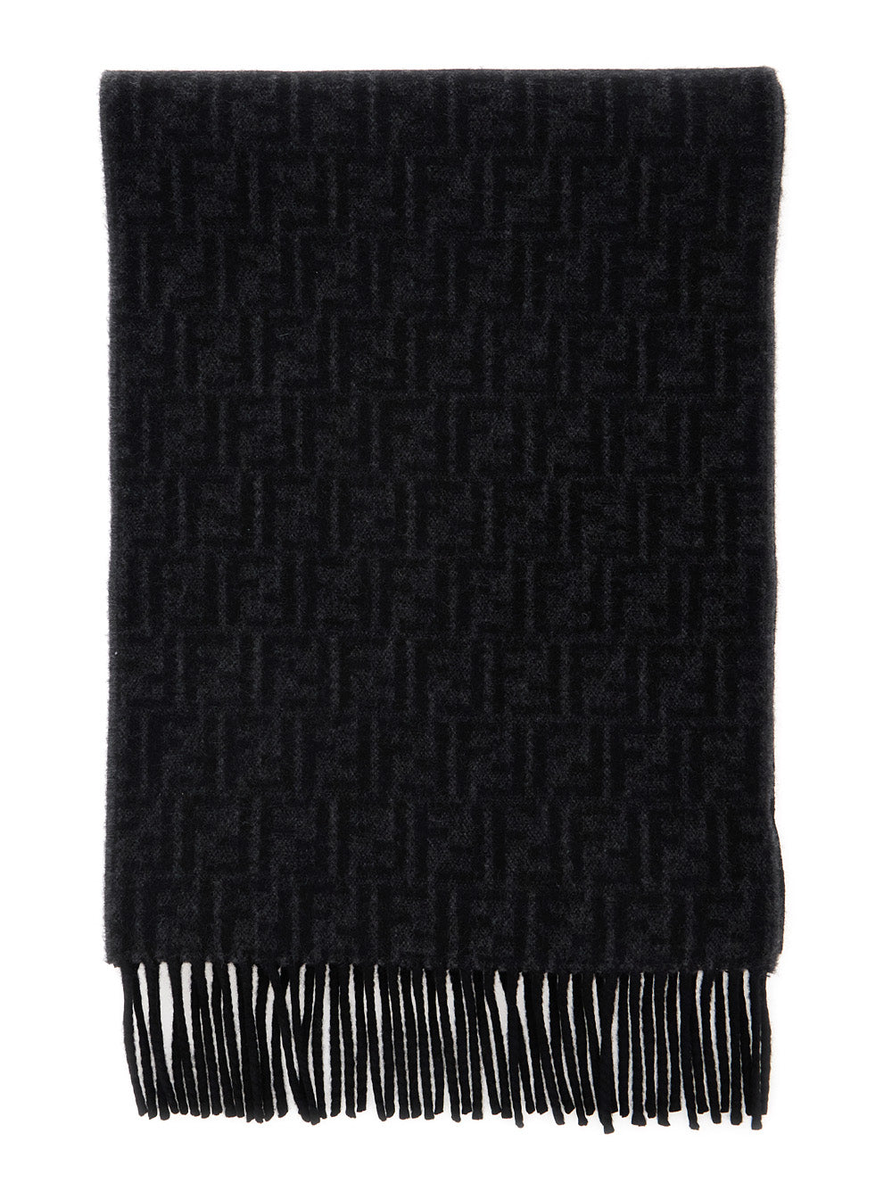 Fendi Men Ff Wool Con Frange – Bluefly