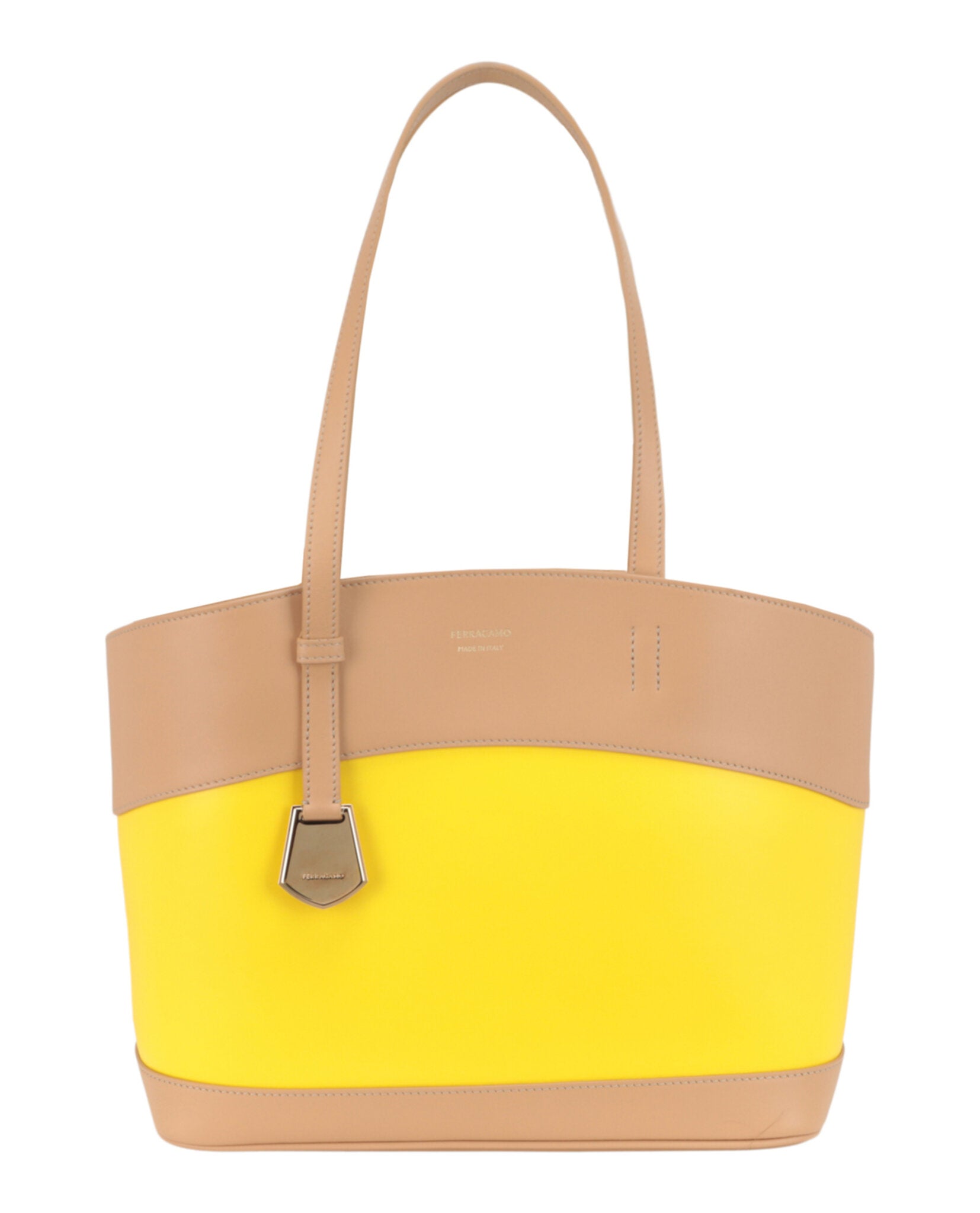 Ferragamo Charming Meduim Leather Tote Bag