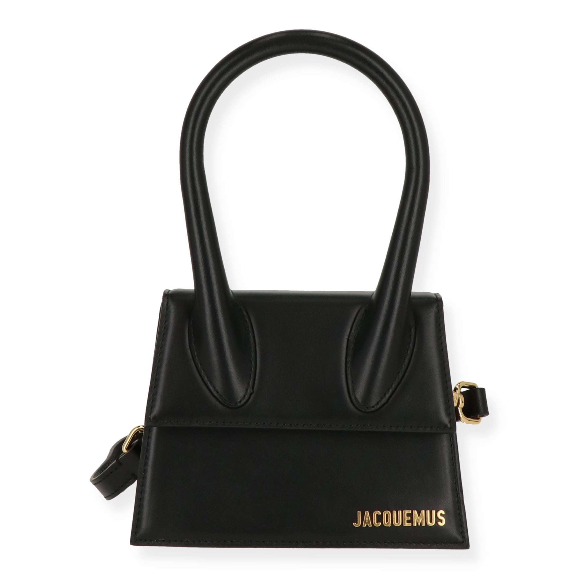 JACQUEMUS ブラックショルダーバッグ Jacquemus Womens Black Handbag – Bluefly
