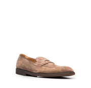 Brunello Cucinelli Men's Low-Heel Loafers In Brown