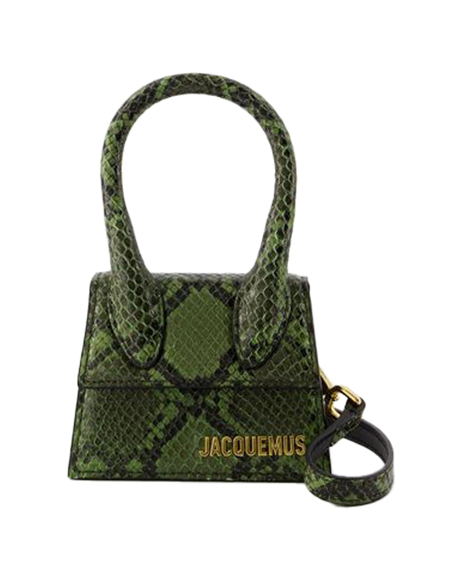 Jacquemus Le Chiquito Long Strap Mini Bag Women Green