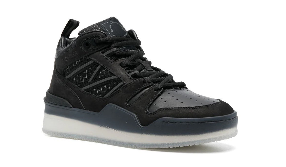 Moncler Men's Pivot Mid High Top Sneakers, Black – Bluefly