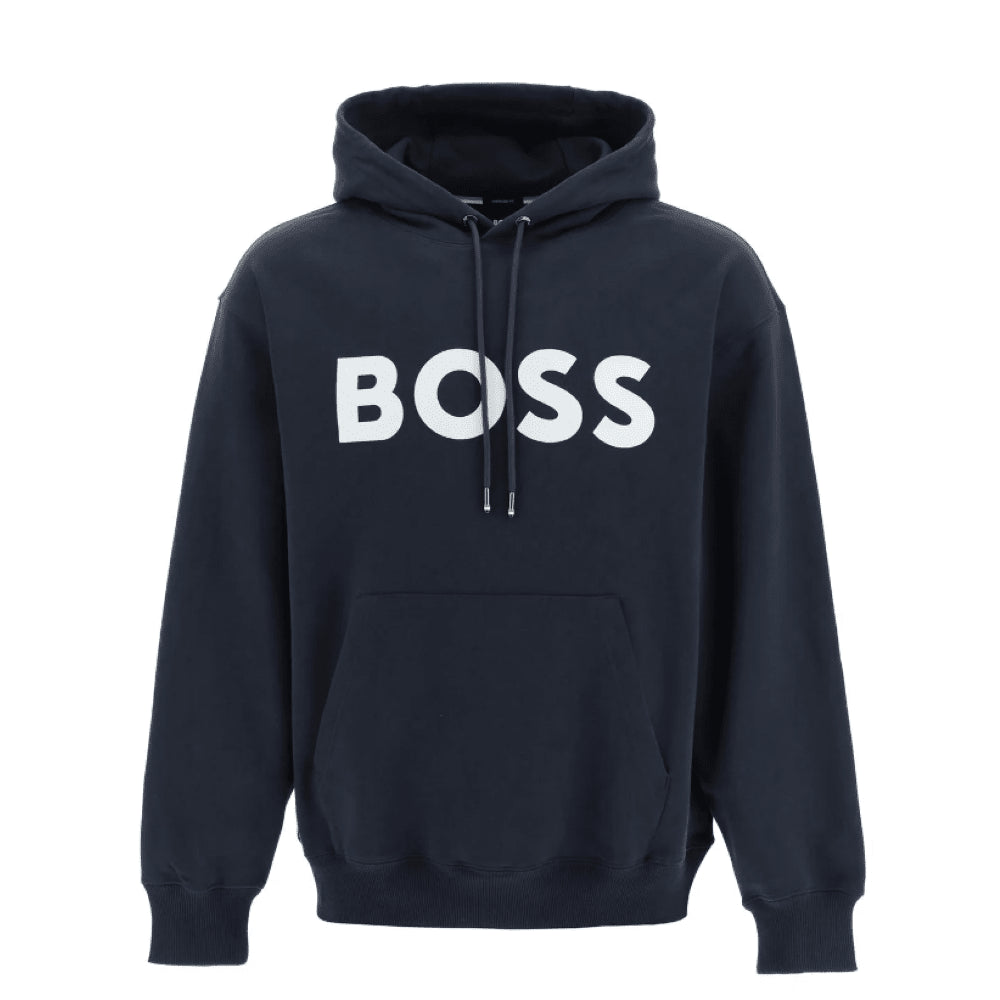 Hugo Boss Men's Sullivan Hoodie Sweatshirt, Navy – Bluefly