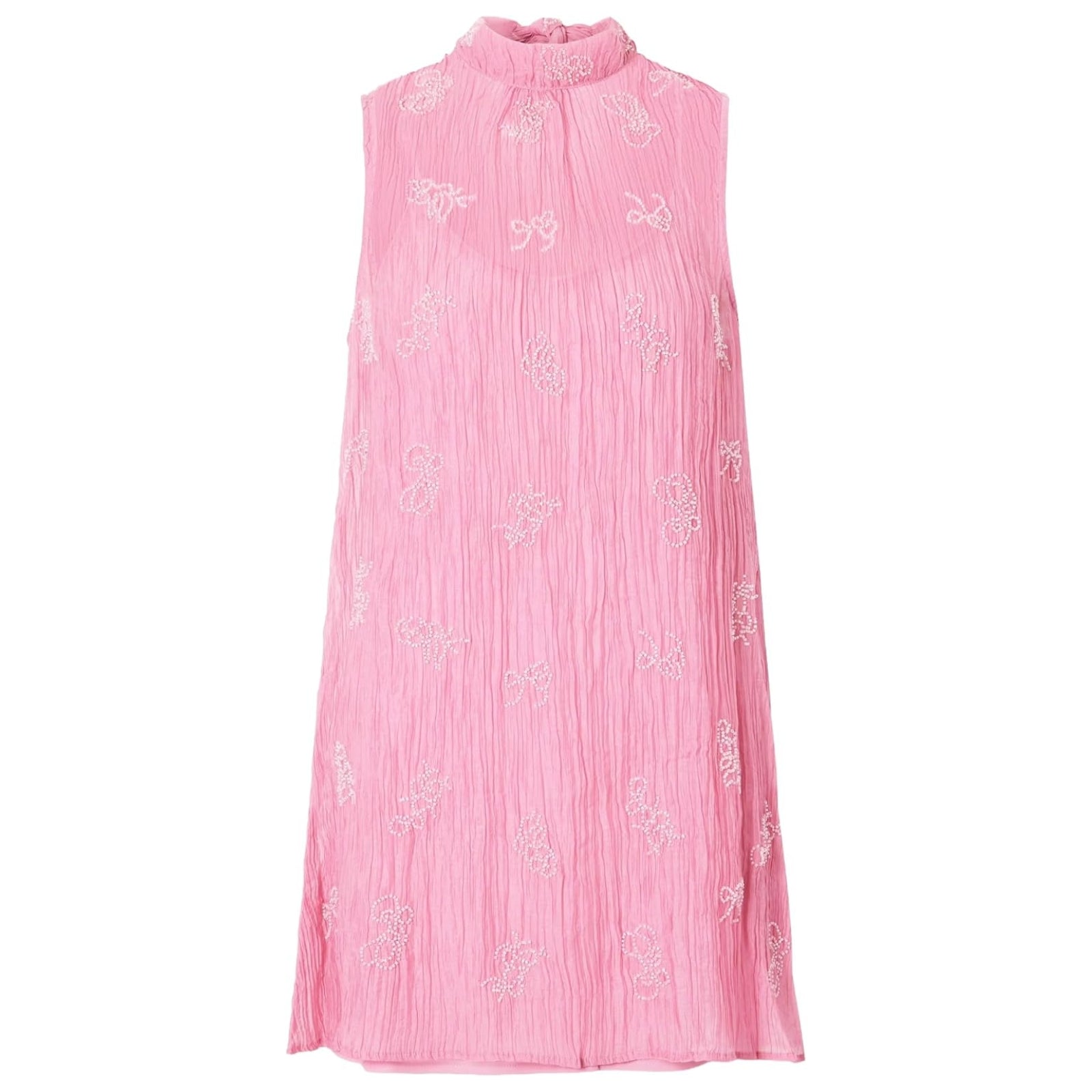 STAUD, Albee Mini Dress in Flirt, Size XS