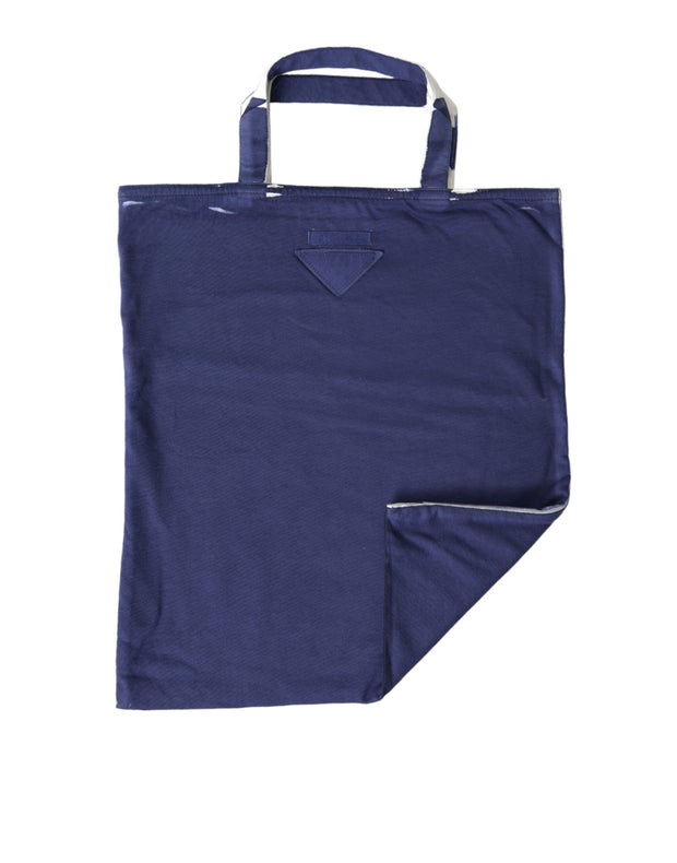 Prada Elegant Blue Tote Bag for Chic Women's Outings