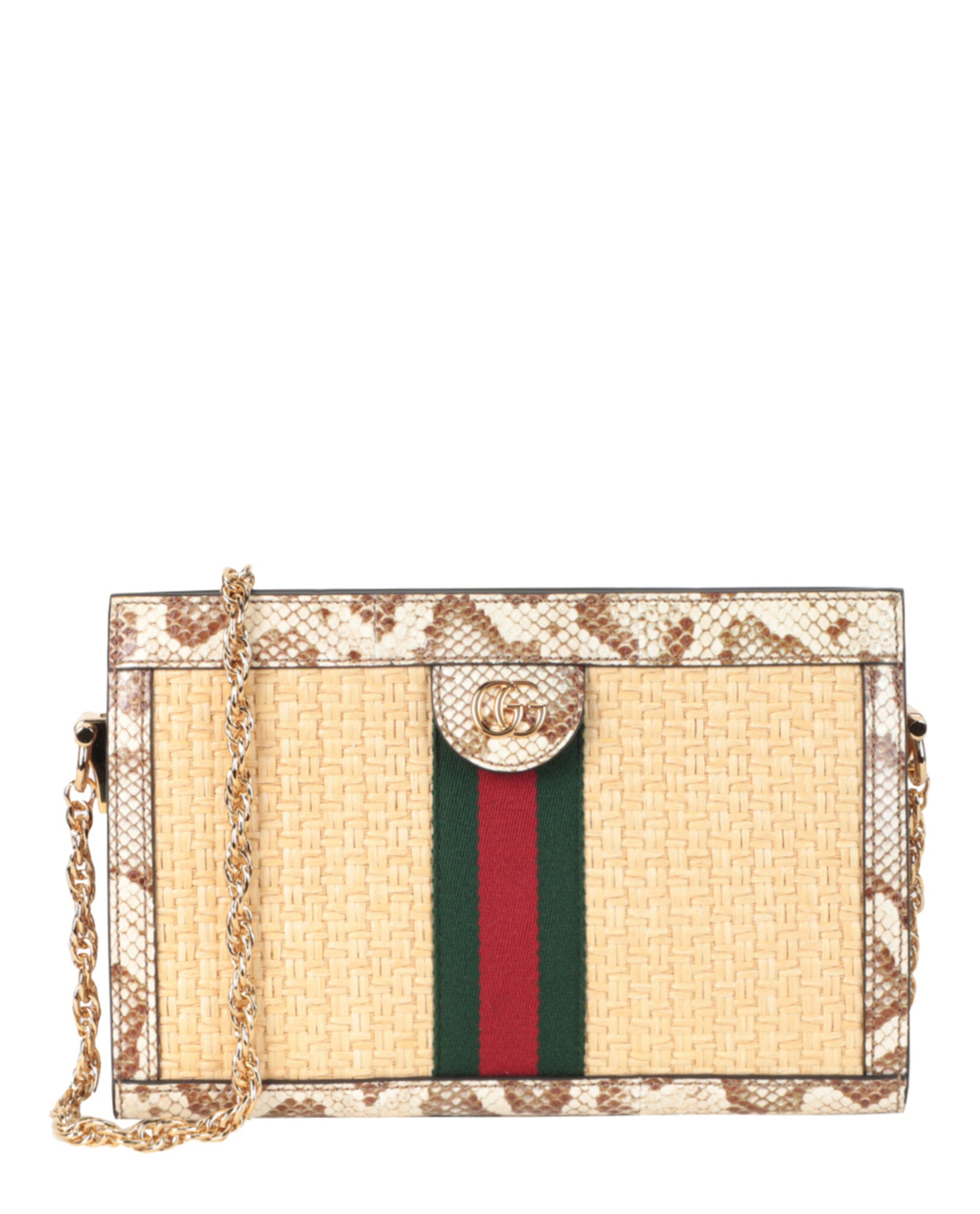 Gucci Womens Ophidia Straw Small Shoulder Bag – Bluefly