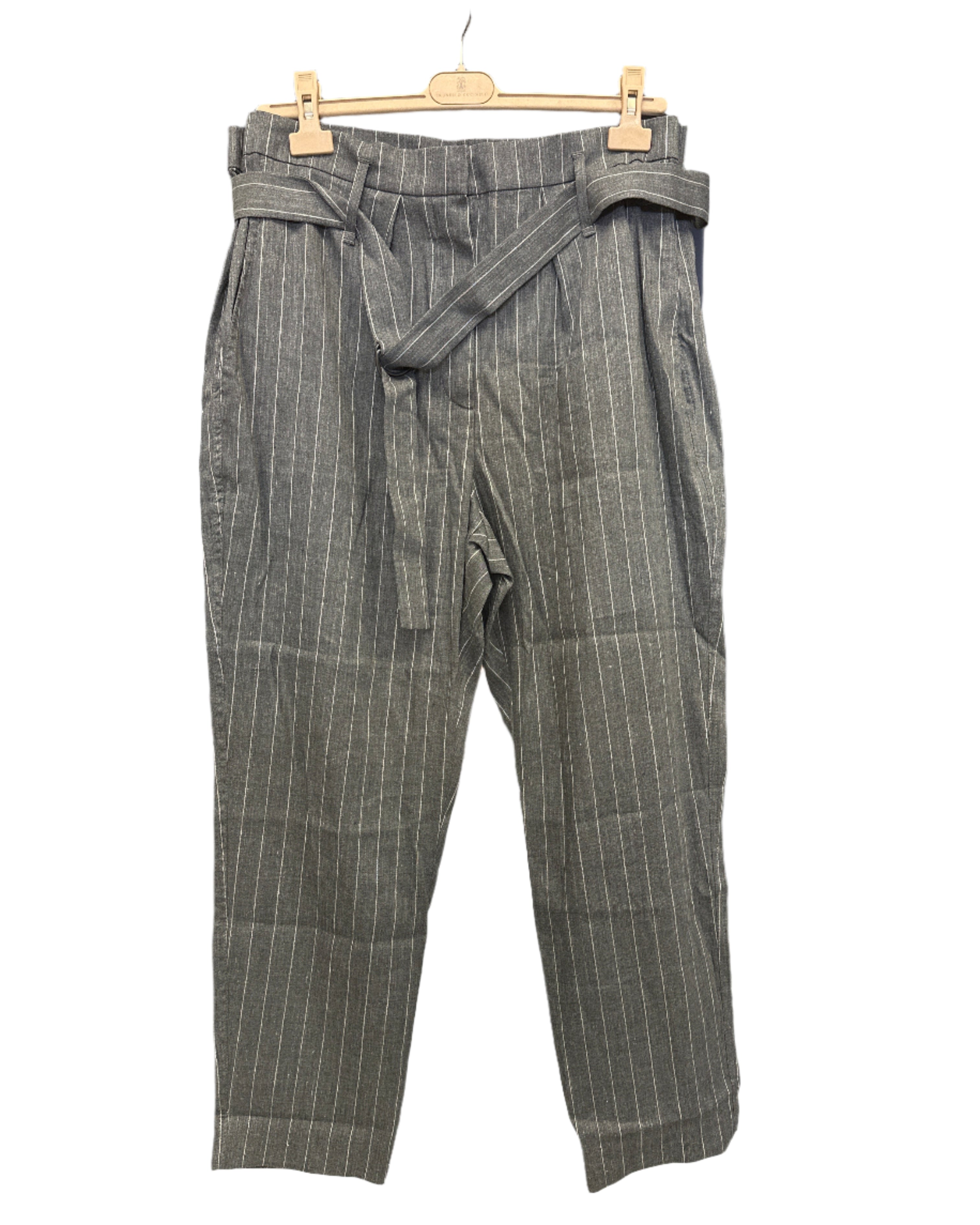 Brunello Cucinelli Womens PANTS In DARK GREY – Bluefly