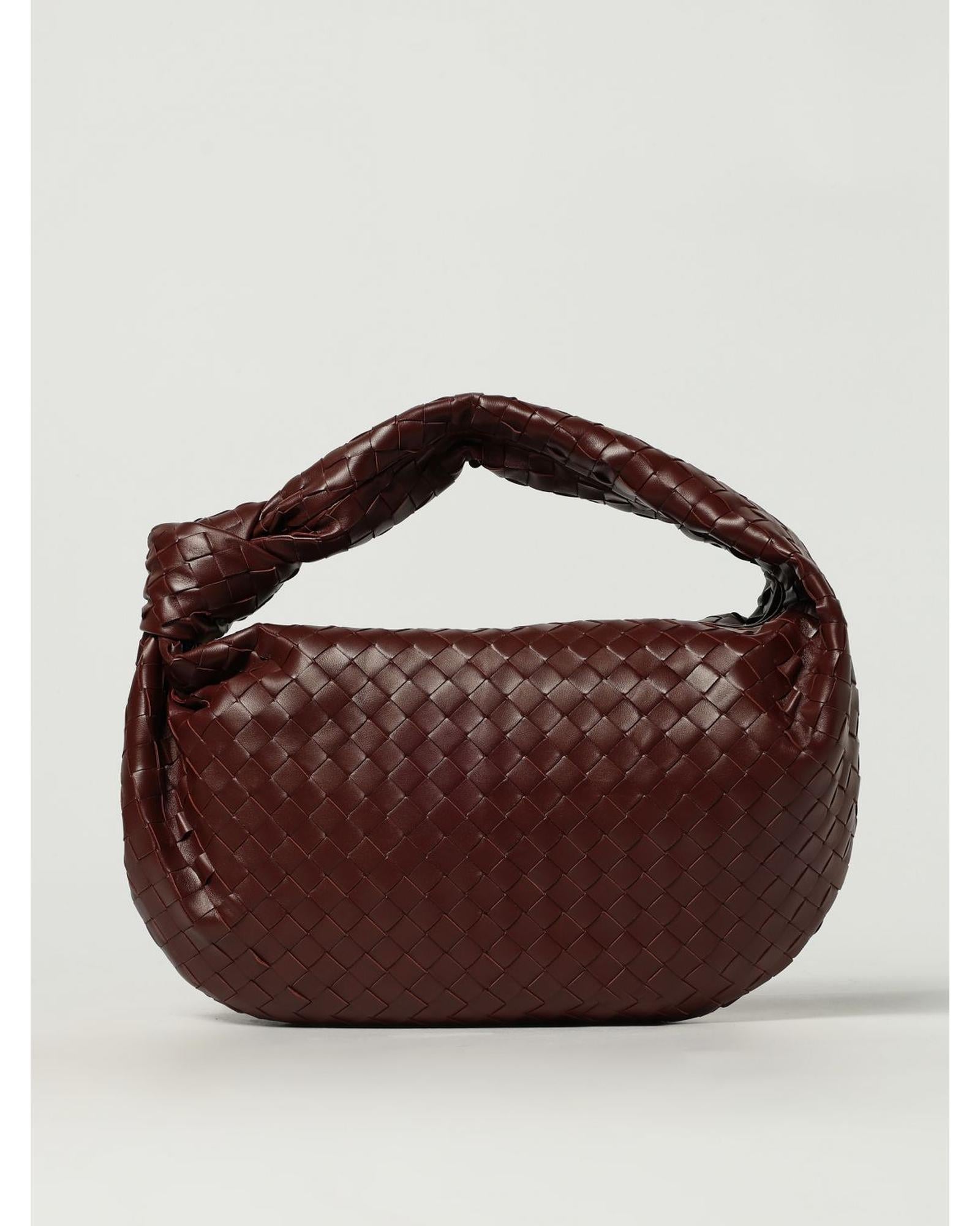 ショルダーバッグ・ポシェット BOTTEGA VENETA Woman Shoulder bag Cherry 600261VCPP0 2122 Bottega Veneta Jodie Top Handle Woven Bag Women Cherry