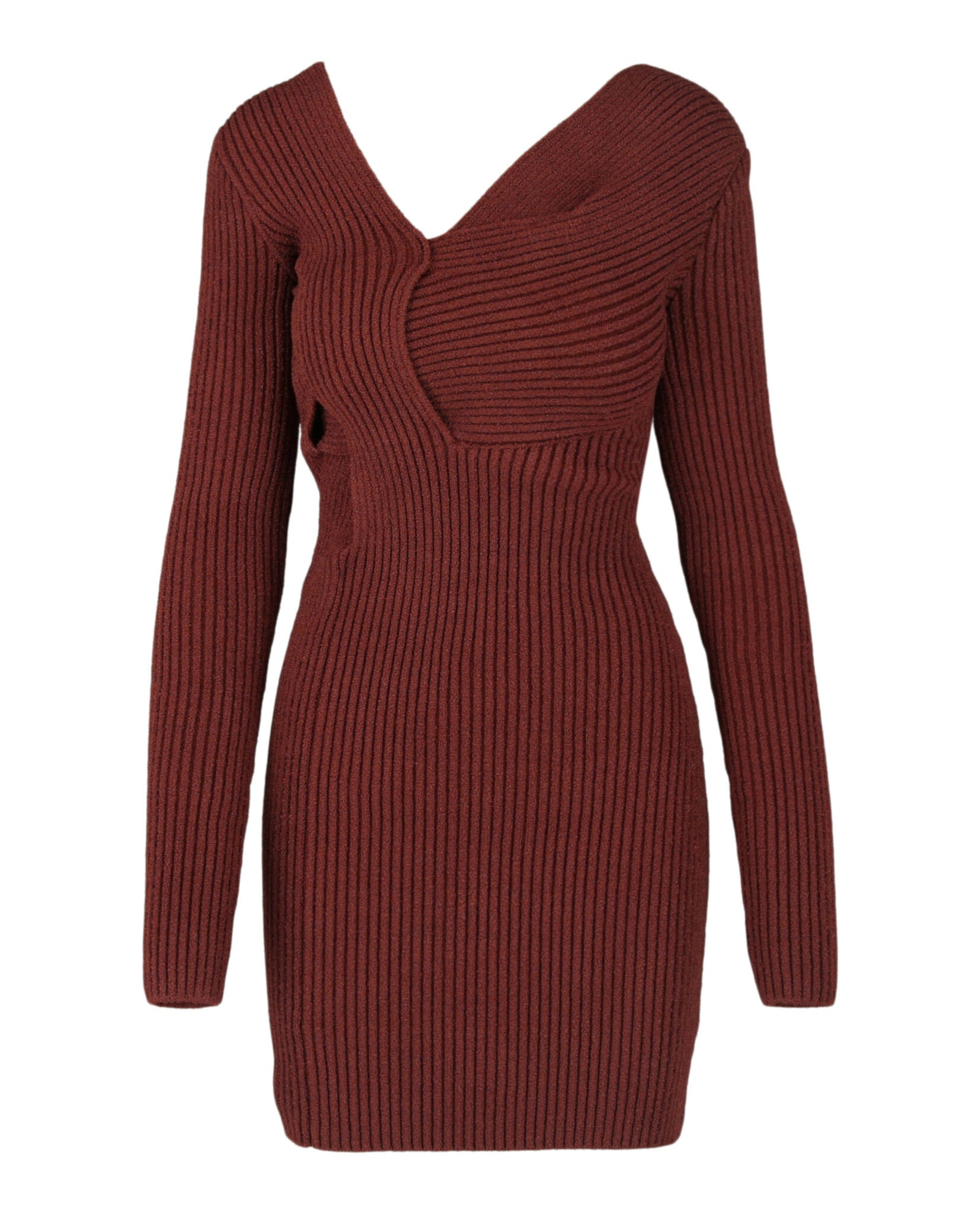Bottega Veneta Womens Asymmetrical V-Neck Sweater Dress Bluefly Bottega Veneta Womens Asymmetrical V-Neck Sweater Dress Bluefly